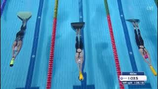 400m Immersion Women  Heat 2 20th Finswimming World Championship 2018