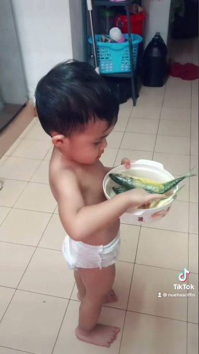 Walip ngn ikan mmg dia suka #keluargamalaysia #viral #familymalaysia #viralvideo