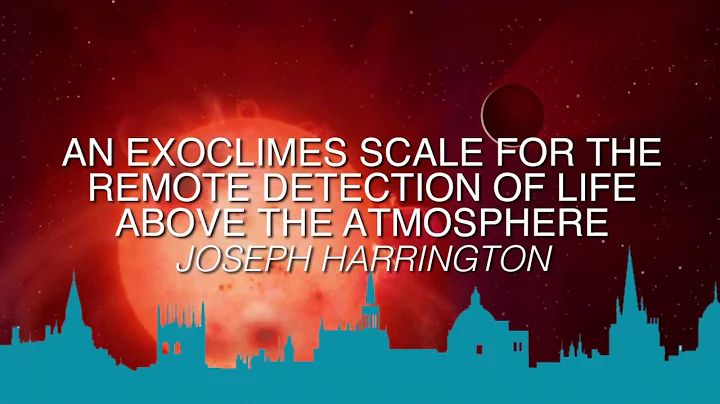 ExoClimes V - Day 4: Joseph Harrington