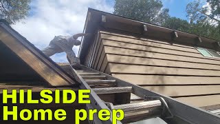 Hillside Home Painting - Prepping for Paint by mikethepainter 454 views 7 months ago 15 minutes