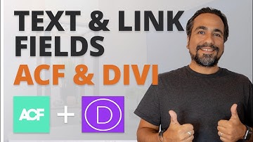 Create CUSTOM FIELDS with DIVI and Advanced Custom Fields in WordPress