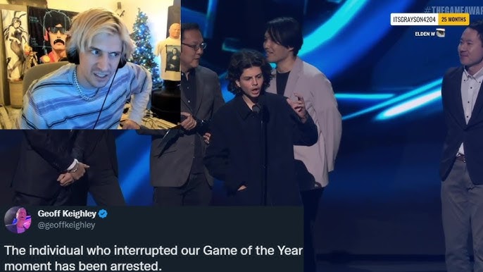 Jerma Reacts To Bill Clinton Kid - The Game Awards 2022 