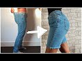 How to turn old jeans into vintage denim shorts