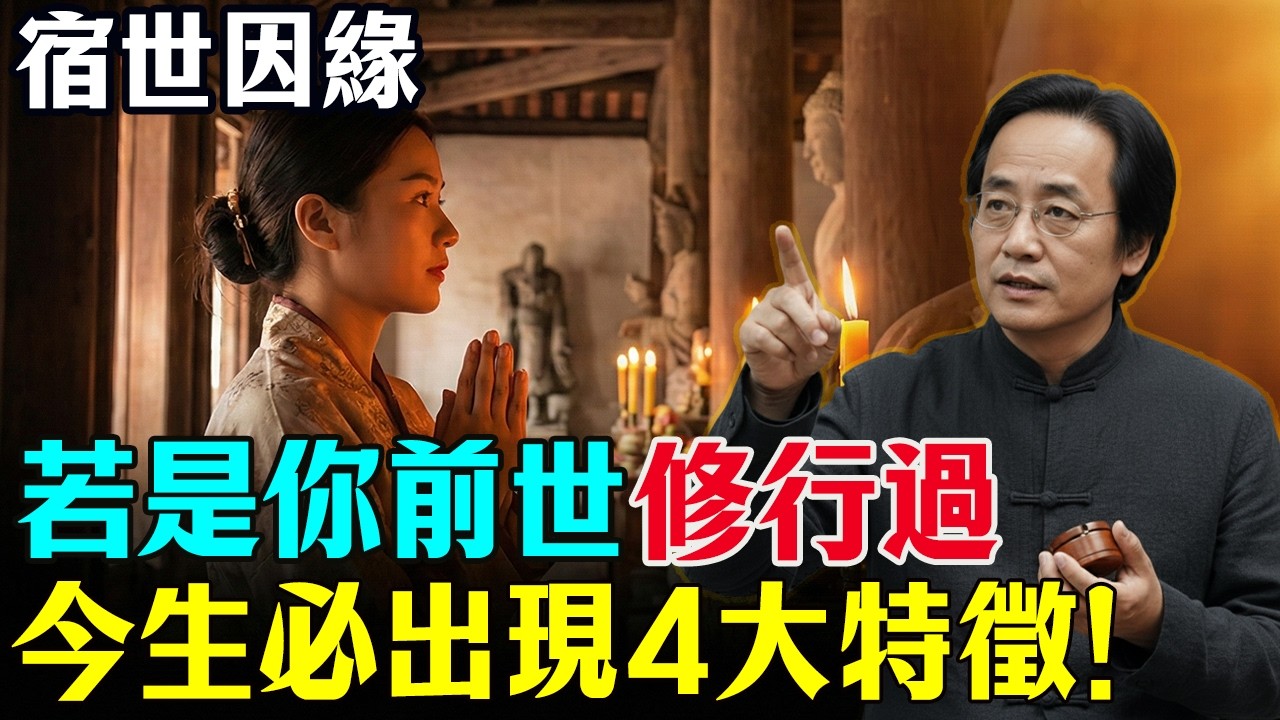 倪海廈：宿世因緣躲不掉！人若前世修過行，今生必帶這4種特徵！  #倪海廈 #修行 #因果 #靈性覺醒#身心靈#心靈暖流 #國學智慧 #命理 #易經 #佛法 #輪回