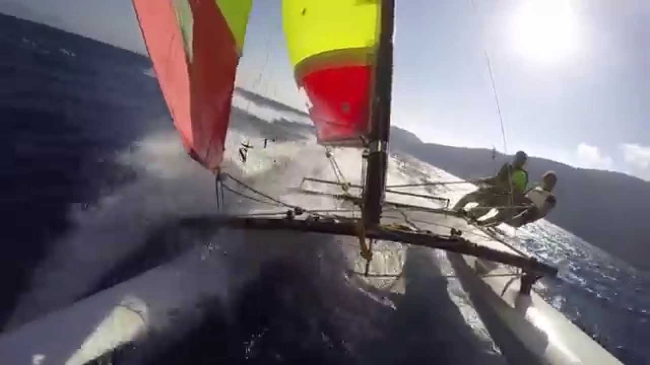 Hobie 16 Speed Run – 23.53 Knots!