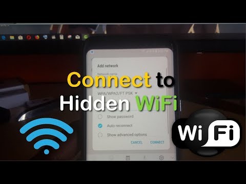 What is hidden network password?