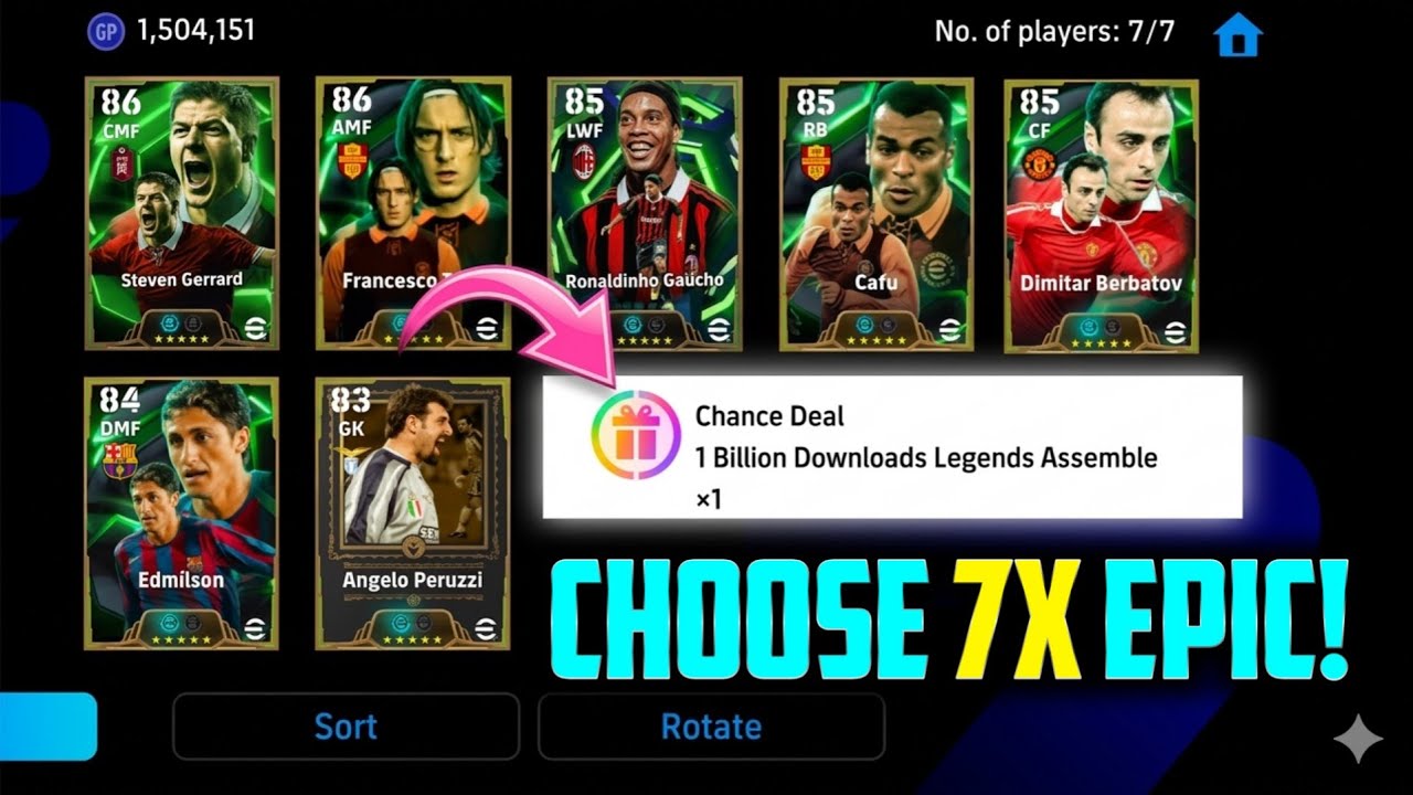 How To Get Guarantee Epic Selection Contract 🤐!! eFootball 2026™ Mobile 