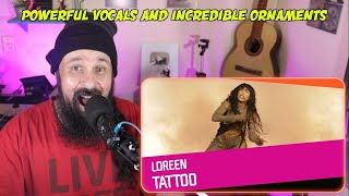 HEAVY METAL SINGER REACTS TO LOREEN TATTOO | REACTION