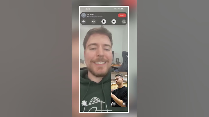FaceTiming with @MrBeast 📱