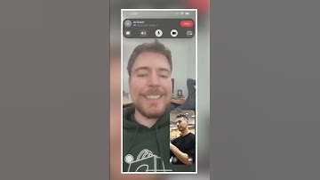 FaceTiming with @MrBeast 📱