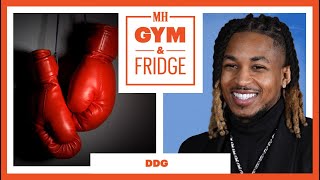 Rapper DDG Shows Off His Gym & Fridge | Gym & Fridge | Mens Health