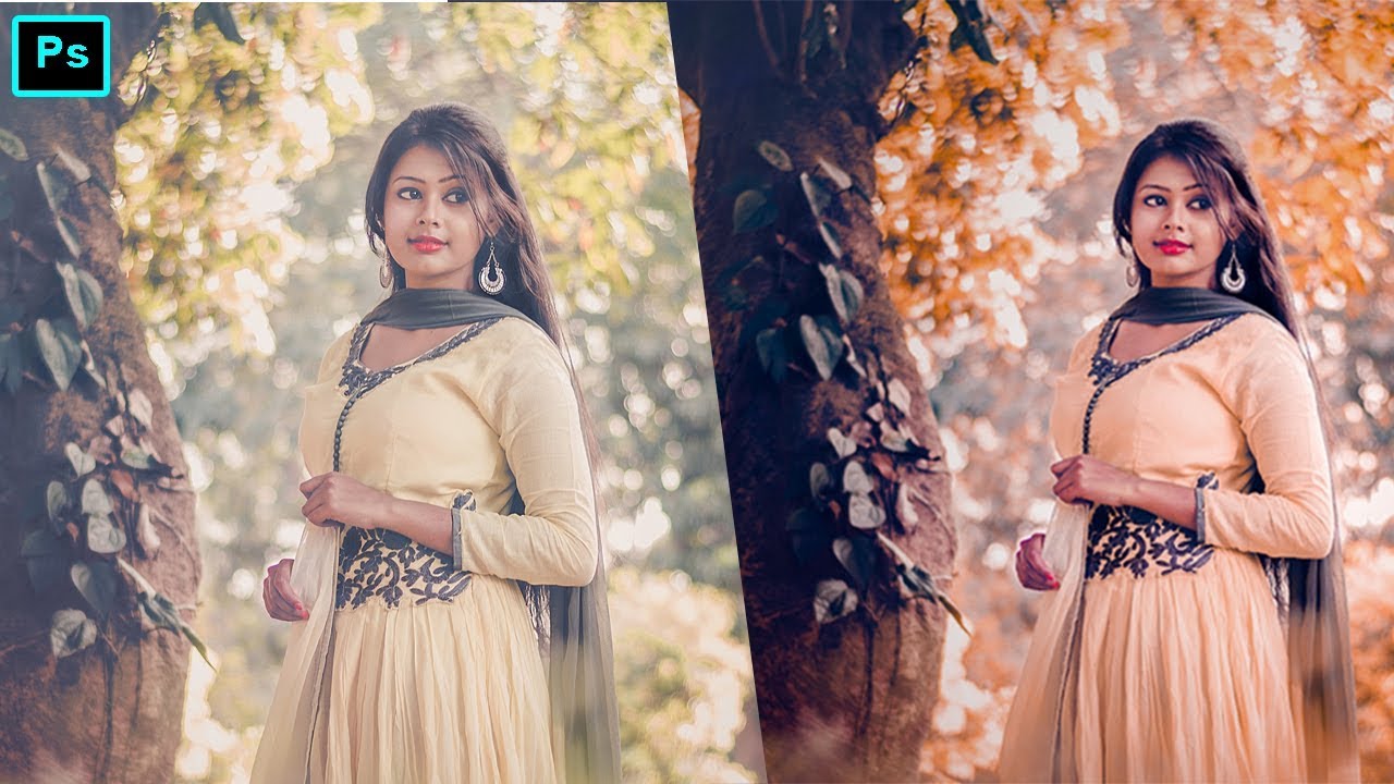 How to Edit Outdoor Portrait in Adobe Photoshop cc 2019