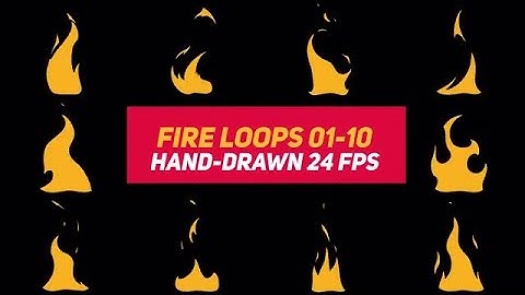Liquid Elements 3 Fire Loops 01-10 Stock Motion Graphics