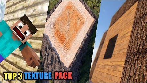 TOP 3 TEXTURE PACK (1.18+) in 1gb RAM FOR ANDROID DEVICE |serp shader minecraft pe 1.18|serp shader