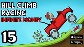 Hill Climb Racing Gameplay Walkthrough Part 15 - Electric Car ( iOS, Android )