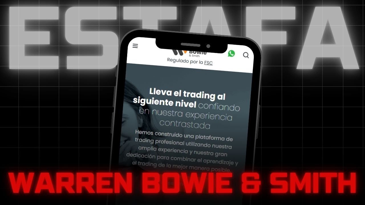 ¿Más estafas de Warren Bowie & Smith? Inversor le roban su dinero.