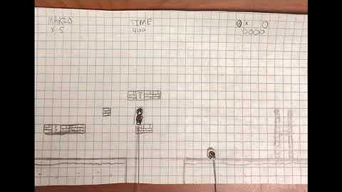 Super Mario World Paper Prototype of Power Up Mechanics