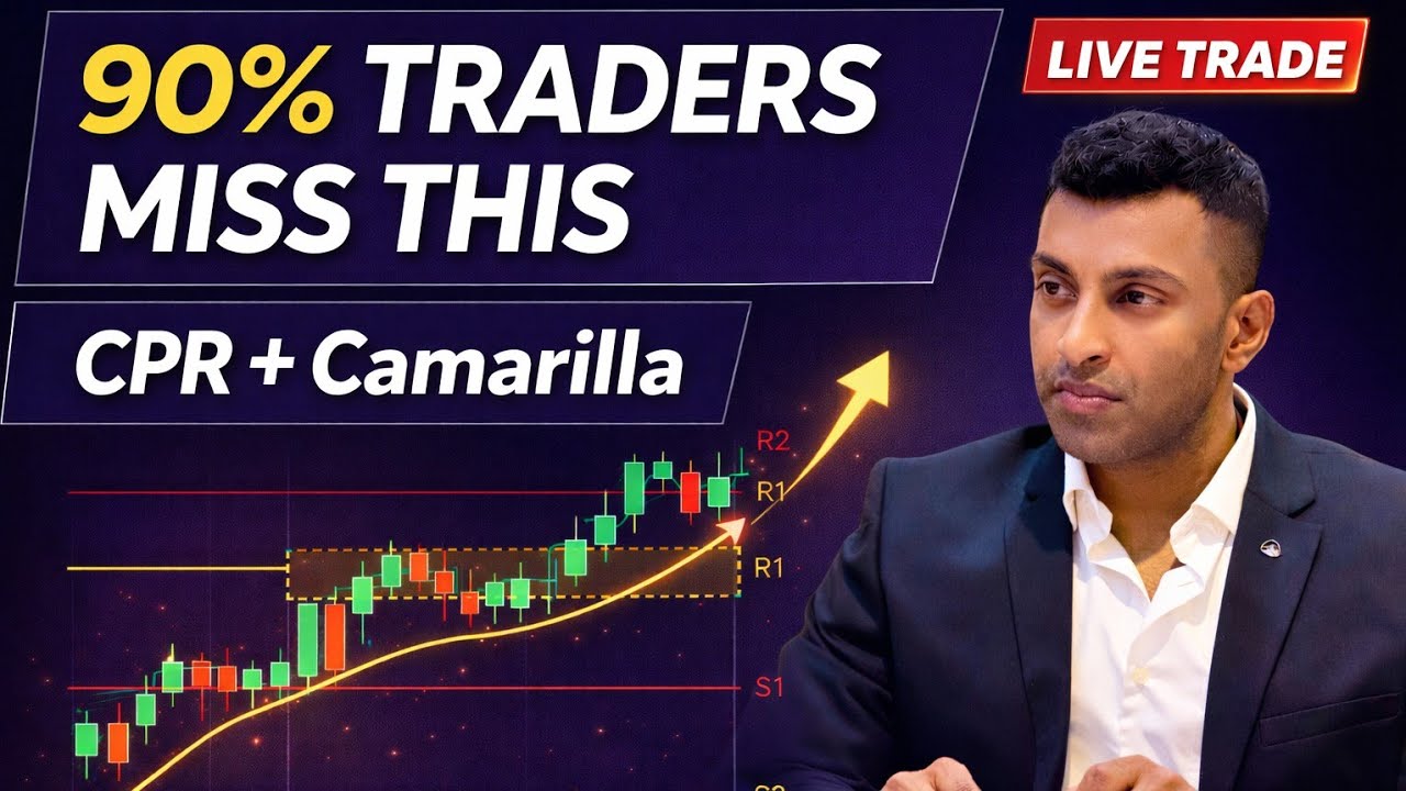 Как я использую CPR + Camarilla для стабильного захвата 40–80 точек. Эта комбинация работает.