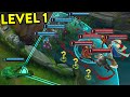 CRAZIEST LEVEL 1 MOMENTS IN LEAGUE OF LEGENDS #3