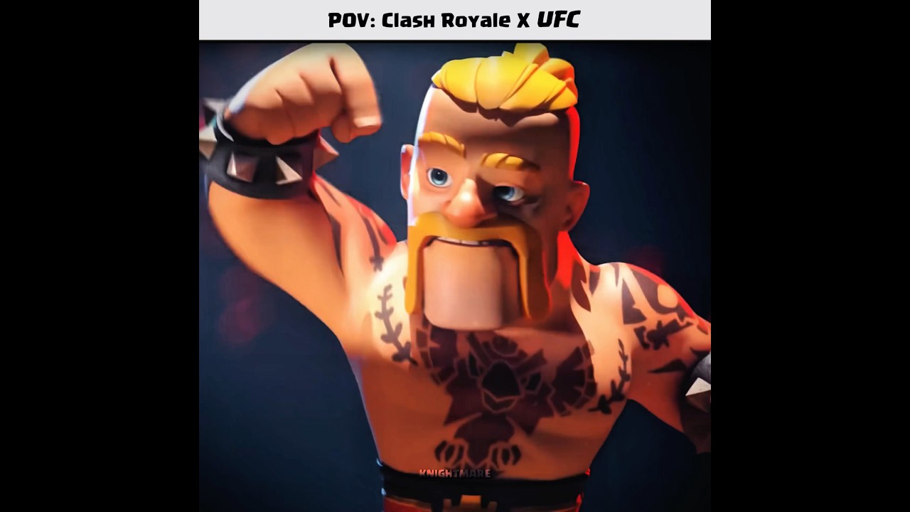 Clash Royale X UFC Collab is pure Gold 👌🔥