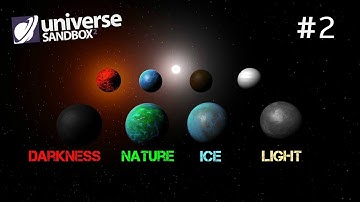 Making A Elemental Solar System 2017 Edition Part 2, Universe Sandbox ²