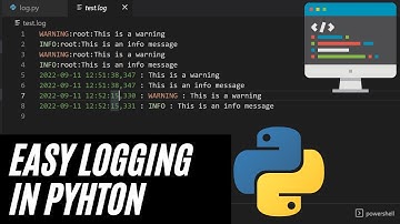 How to Use the Logger Module in Python to Log your Program - Python Logger Tutorial