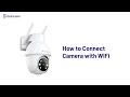 How to connect galayou y4 2k wireless 360pantilt security camera with wifi