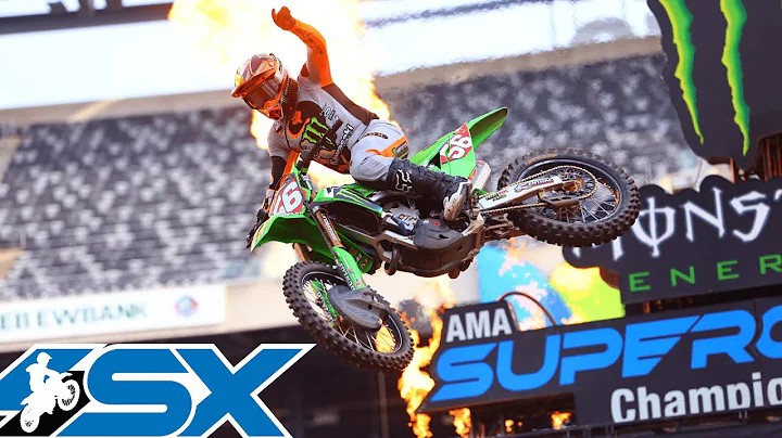 Supercross Round #14 250SX Highlights | East Rutherford, NJ MetLife Stadium | Apr 19, 2025
