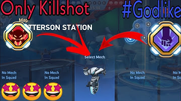 Only killshot with rocket mortar 12 and javelin rack 4 🤩🤩🤩,#Mech arena