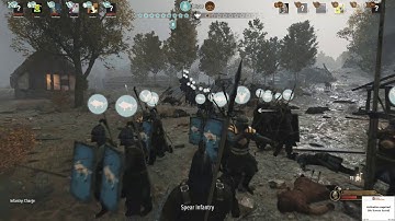 Mount and blade 2 Bannerlord Multiplayer captain mode Khuzait vs Aserai no comentary