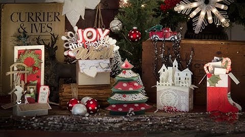 More Christmas Box Cards SVG Kit Assembly Tutorial