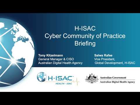 H-ISAC Cyber Community of Practice Briefing