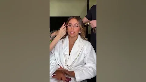 Getting ready with @TateMcRae for @fallontonight on @Vogue