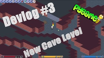 Isometria Devlog 3 - Knockback, Snap to Grid, Spawn Points, New Cave level -Made with Pygame