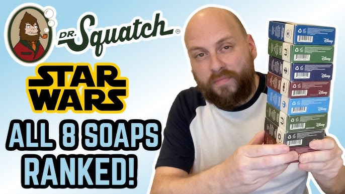 Clean Up with the Dr. Squatch Star Wars Soap Collection - Jedi News