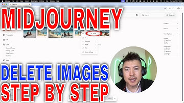 ✅ Afbeeldingen verwijderen in MidJourney (2 opties) 🔴