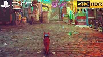 Stray (PS5) 4K 60FPS HDR Gameplay - (Full Game)