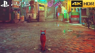 Stray (PS5) 4K 60FPS HDR Gameplay  (Full Game)