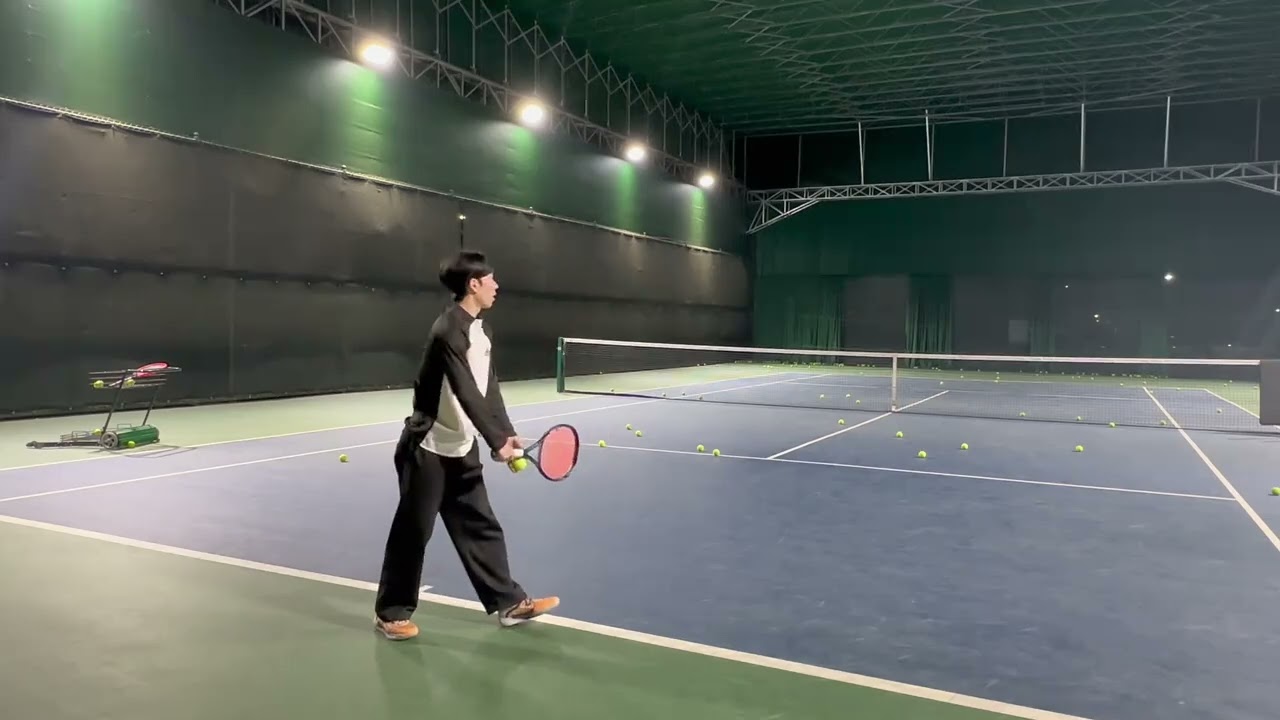 A long-delayed teaching session#Tennis#Tennis training#Tennis teaching#Tennis #Practic