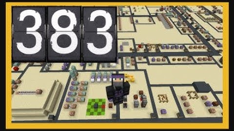 383: Clock with swinging pendulum. [Minecraft Map Making]