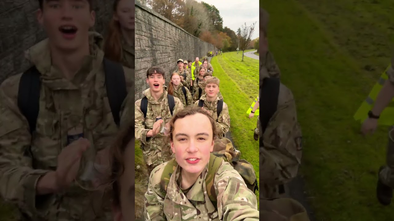 We all love road marching… surely 