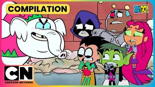 The Gift Thief!🎁🐘| Teen Titans Go!👊| World Elephant Day🐘| Kids Cartoon🤩| Cartoon videos | @cnindia Update
