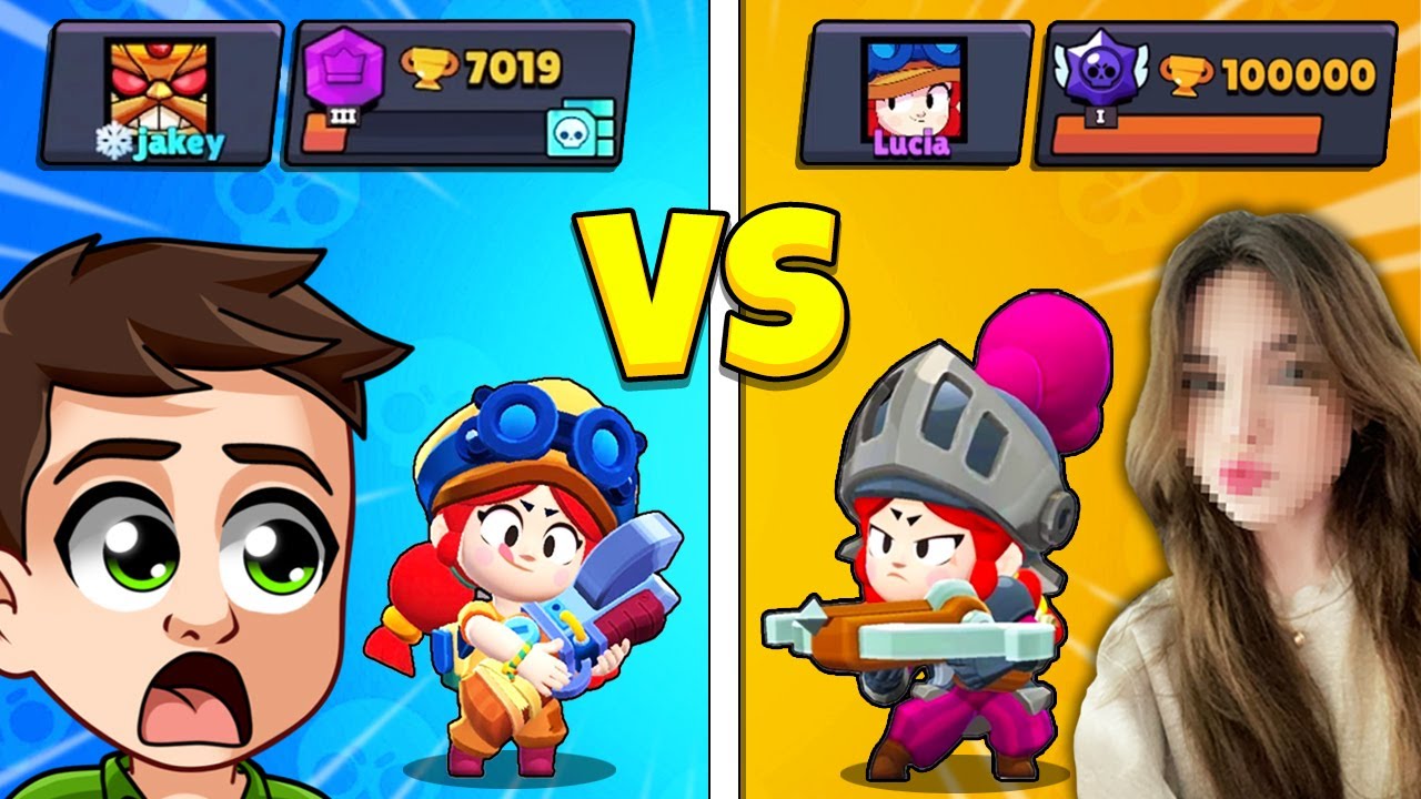 1VS1 cu *ACELASI BRAWLER* pe Brawl Stars cu o FATA PRO!