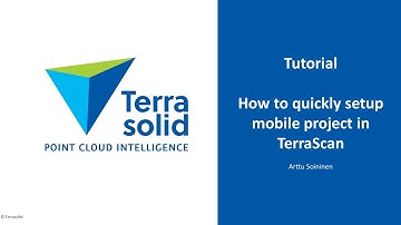 How to Quickly Setup Mobile Project in TerraScan