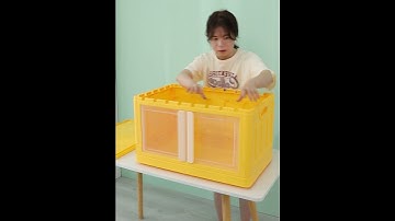 #books #folding storage box #storage bin with lid