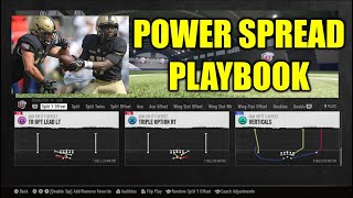 Power Spread Alternate Playbook Guide | College Football 25