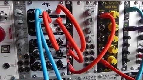 Creating a  C64 SID-like sound using Cre8audio Chips and 2hp Arp