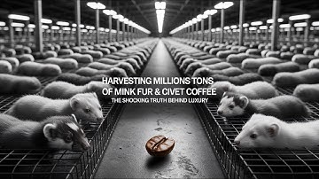 Harvesting Millions Tons of Mink Fur & Civet Coffee The Shocking Truth Behind Luxury|builtbymachines
