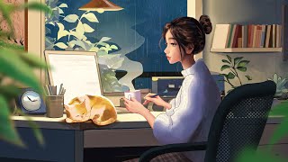 A Rainy Night with Music that makes you feel positive and peaceful  lofi / relax / stress relief