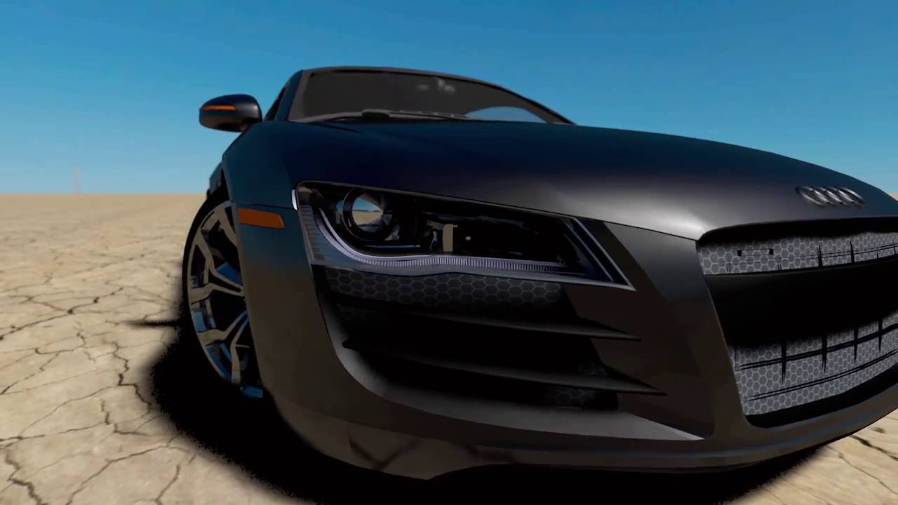 (Cinema 4D R15) Audi R8 Desert Real Environment Render - YouTube